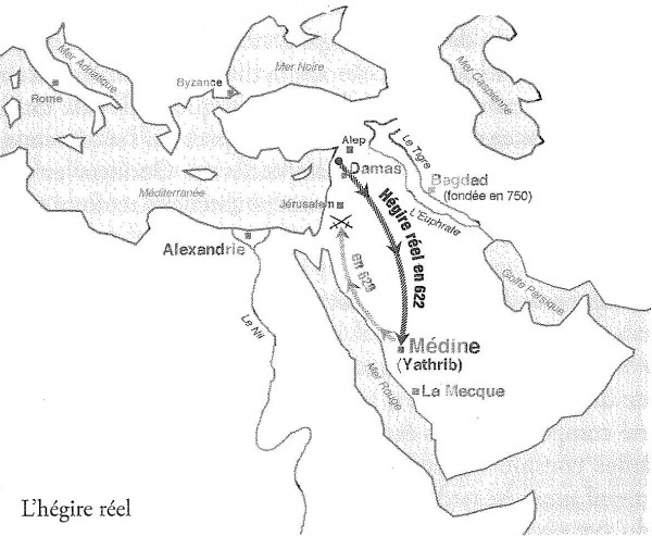ExMuslim - Le grand secret de l'islam, la face caché de la religion musulmane - Page 3 Lhégire-réel-Médine-622-600x493