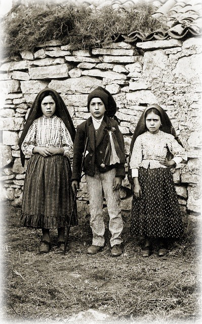 Les trois voyants de Fatima : Lucie, François et Jacinthe