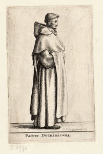 Wenceslas Hollar - Patres Dominicani