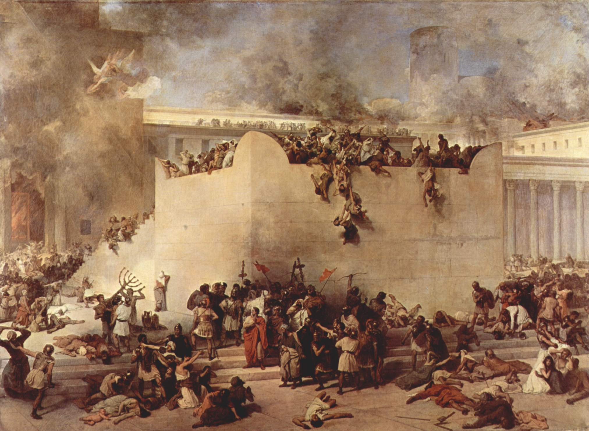 Francesco Hayez - Destruction de Jérusalem